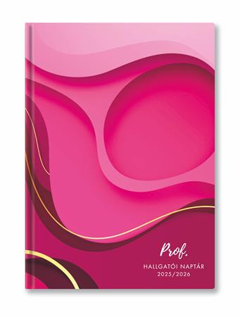 Hallgatói naptár, 2025/2026 tanév, A5, heti, TOPTIMER, pink (NKH0325)
