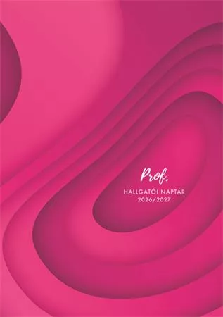 Hallgatói naptár, 2026/2027 tanév, A5, heti, TOPTIMER, pink (NKH04U)