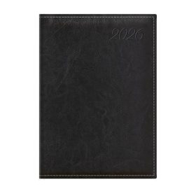   Naptár, tervező, B5, napi, TOPTIMER, Image, fekete (NKI020FKU)