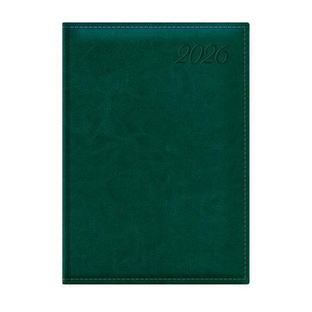 Naptár, tervező, B5, napi, TOPTIMER, Image, zöld (NKI020ZU)