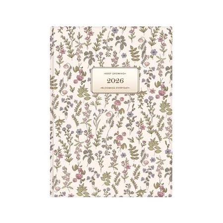 Naptár, tervező, B5, heti, TOPTIMER, Joy, kis virág (NKJ011KVU)