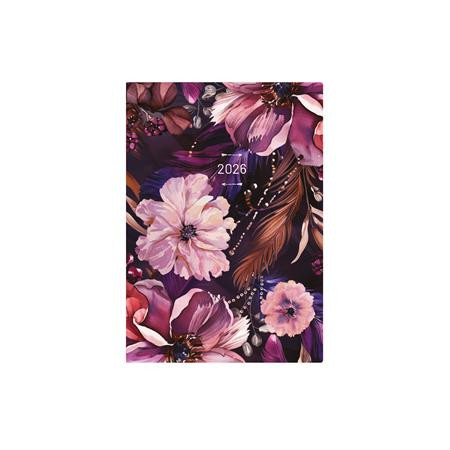 Naptár, tervező, B6, heti, TOPTIMER Joy, lila (NKJ012LIU)