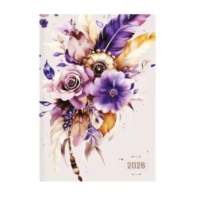   Naptár, tervező, A5, napi, TOPTIMER, Joy, tollak (NKJ021TU)