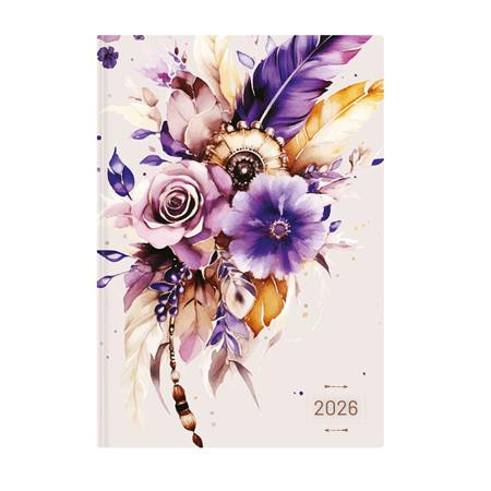 Naptár, tervező, A5, napi, TOPTIMER, Joy, tollak (NKJ021TU)