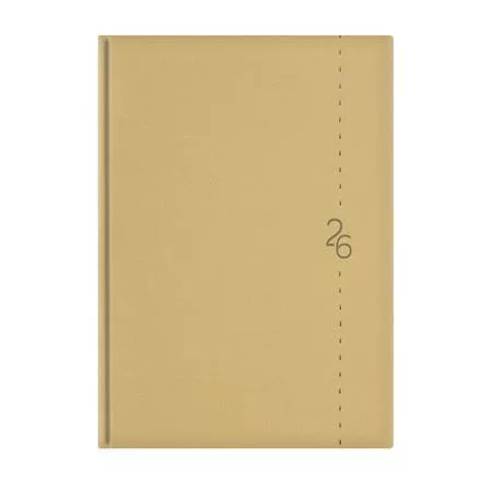 Naptár, tervező, B5, heti, TOPTIMER Linea, bézs (NKL011BEU)