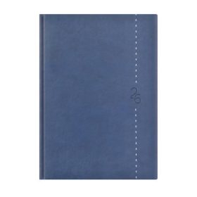 Naptár, tervező, B5, heti, TOPTIMER Linea, kék (NKL011KU)