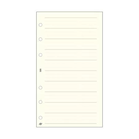 Kalendárium betét, telefon bianco, L, SATURNUS, chamois (NKL320)