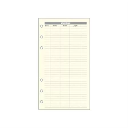 Kalendárium betét, költségtervező L, SATURNUS (NKL365)