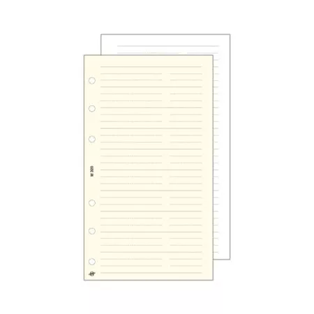 Kalendárium betét, telefon bianco, M, SATURNUS, fehér (NKM320F)