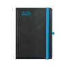 Naptár, tervező, A5, napi, TOPTIMER, Nero, fekete-kék (NKN021KU)