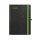 Naptár, tervező, A5, napi, TOPTIMER, Nero, fekete-zöld (NKN021ZU)