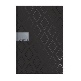   Jegyzetfüzet, A5, vonalas, 96 lap, TOPTIMER Notes, fekete gyémánt (NKN16710)