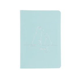   Naptár, tervező, B6, heti, TOPTIMER Pastel, kék (NKP012KU)