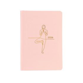   Naptár, tervező, B6, heti, TOPTIMER Pastel, rózsaszín (NKP012RU)