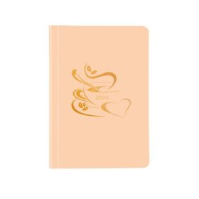   Naptár, tervező, B6, heti, TOPTIMER Pastel, lazac (NKP012SU)