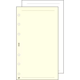   Kalendárium betét, jegyzetlap, S, sima, SATURNUS, chamois (NKS325)
