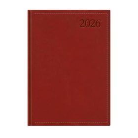   Naptár, tervező, A4, heti, TOPTIMER Traditional, bordó (NKT010BOU)