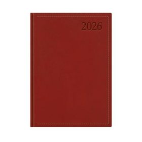   Naptár, tervező, B5, heti, TOPTIMER Traditional, bordó (NKT011BOU)