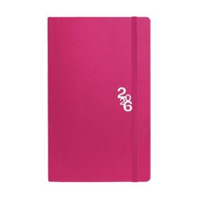   Naptár, tervező, A5, heti, TOPTIMER Rainbow, rózsaszín (NKT018RU)