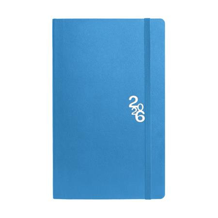 Naptár, tervező, A5, heti, TOPTIMER Rainbow, világoskék (NKT018VKU)