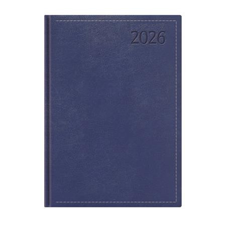 Naptár, tervező, B5, napi, TOPTIMER Traditional, kék (NKT020KU)