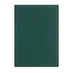   Naptár, tervező, B5, napi, TOPTIMER Traditional, zöld (NKT020ZU)