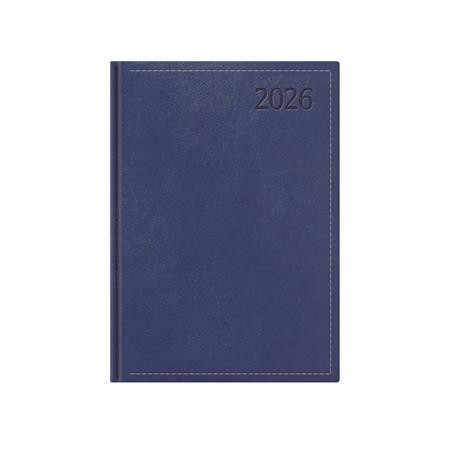 Naptár, tervező, A5, napi, TOPTIMER Traditional, kék (NKT021KU)