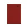 Naptár, tervező, B6, napi, TOPTIMER Traditional, bordó (NKT022BU)