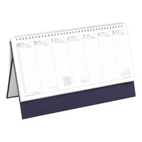 Naptár, asztali, álló, TOPTIMER, kék (NKT051KU)