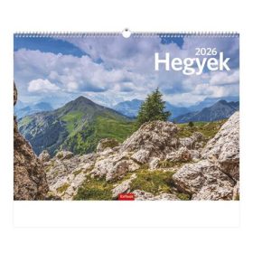 Naptár, fali, TOPTIMER, Hegyek (NKT09309U)