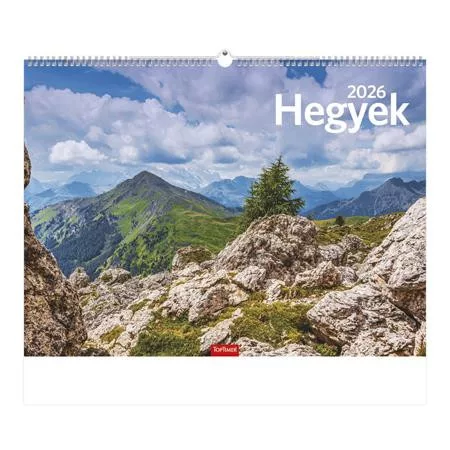Naptár, fali, TOPTIMER, Hegyek (NKT09309U)