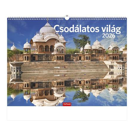 Naptár, fali, TOPTIMER, Csodálatos világ (NKT09318U)