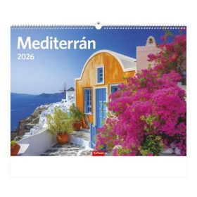 Naptár, fali, TOPTIMER, Mediterrán (NKT09320U)