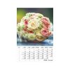 Naptár, fali, TOPTIMER Virágcsokrok (NKT094004U)