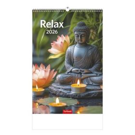 Naptár, fali, TOPTIMER Relax (NKT09415U)