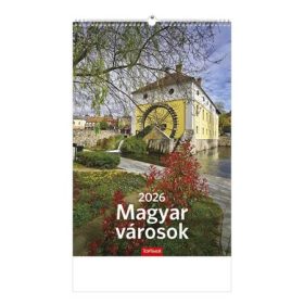 Naptár, fali, TOPTIMER Magyar városok (NKT09416U)