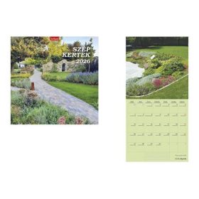 Naptár, fali, TOPTIMER, Szép kertek (NKT09803U)