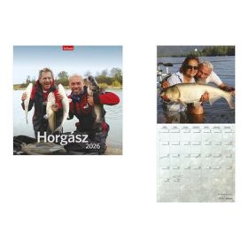 Naptár, fali, TOPTIMER Horgász naptár (NKT09808U)
