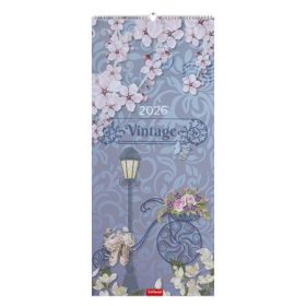 Naptár, fali, tervező, TOPTIMER Vintage (NKT09901U)