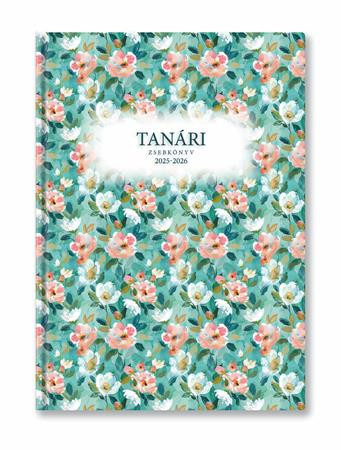 Tanári zsebkönyv, 2025/2026 tanév, A5, heti, TOPTIMER,  Akvarell (NKTTMAN25)
