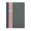 Naptár, tervező, B5, heti, TOPTIMER Vario, kék-rózsaszín-szürke (NKV011KRSZU)