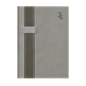   Naptár, tervező, A5, napi, TOPTIMER Vario, szürke-szürke (NKV021SZSZU)