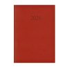 Naptár, tervező, A4, napi, TOPTIMER Wide, bordó (NKW024BU)