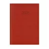 Naptár, tervező, A4, napi, TOPTIMER Wide, bordó (NKW024BU)