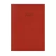 Naptár, tervező, A4, napi, TOPTIMER Wide, bordó (NKW024BU)