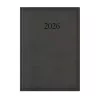 Naptár, tervező, A4, napi, TOPTIMER Wide, fekete (NKW024FKU)