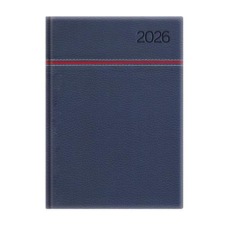 Naptár, tervező, B5, heti, TOPTIMER, Young, kék-piros (NKY011KPU)