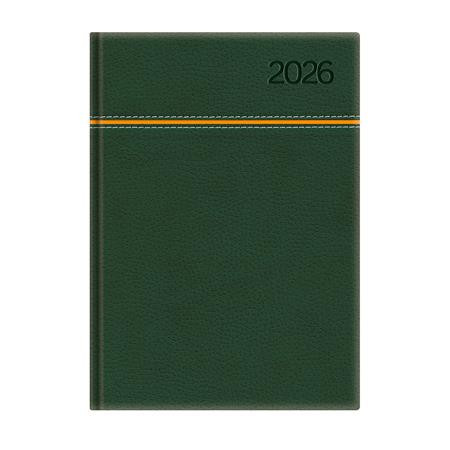 Naptár, tervező, A5, napi, TOPTIMER, Young, zöld-narancs (NKY021ZNU)