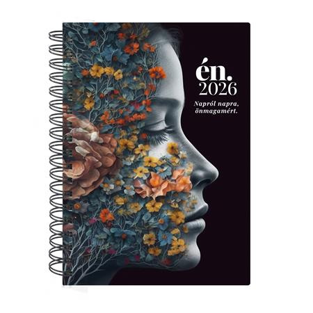 Naptár, tervező, spirálozott, A5, napi, TOPTIMER ÉN 2026 (NKZ021221U)