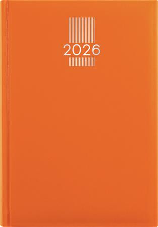Naptár, tervező, A5, heti, DAYLINER, MyPastel, narancs (NMPHNU)